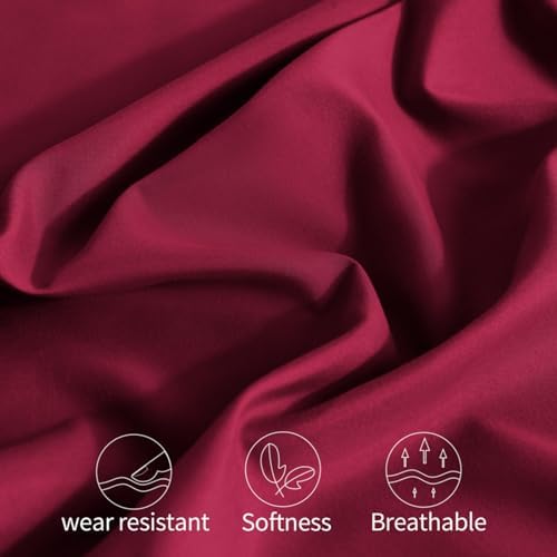 Horbaunal Microfiber Pillowcases Queen Size, 2 Pack - Image 6