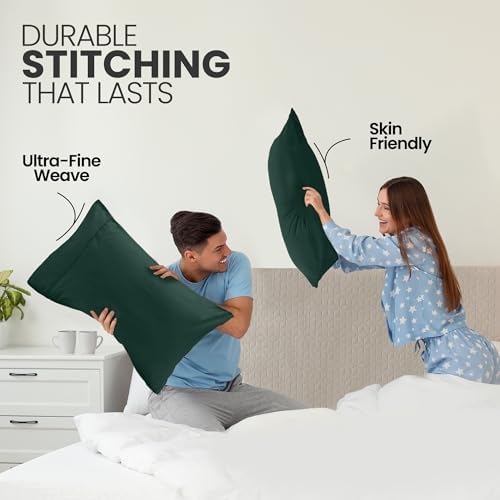 Pillow Cases Standard Set of 2, Ultra Soft Comfy Pillow Covers - Image 4