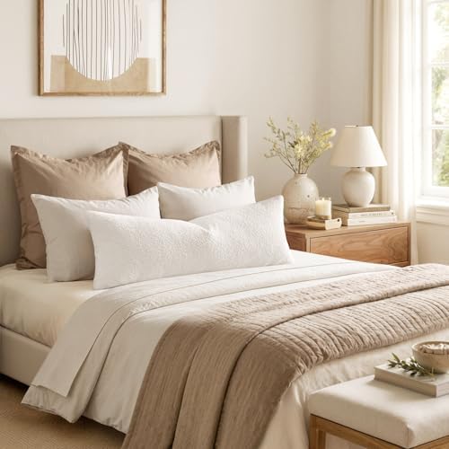 MIULEE Textured Boucle Lumbar Pillow Cover - Image 4
