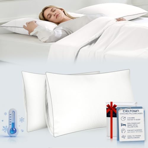 Cooling Pillow Cases for Hot Sleepers: Fall Asleep About 14 Minutes Faster by Unknown