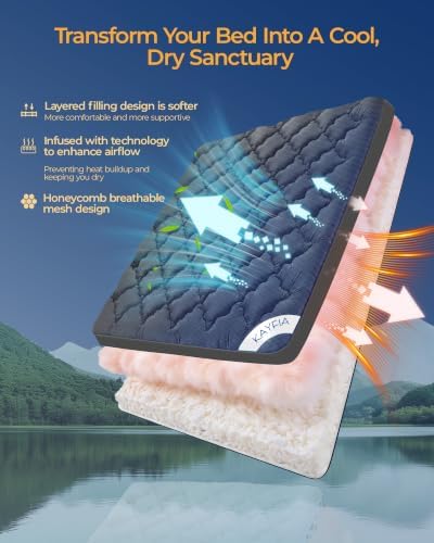 Kayfia 3 Inch Full Memory Foam Mattress Topper - Image 5
