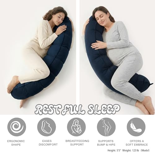Peallow – Long Round Body Pillow - Image 5