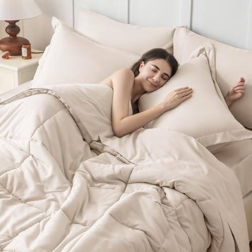 JOLLYVOGUE Full Comforter Set, Ultra-Soft Bed in a Bag Full Size 7 Pieces - Image 6