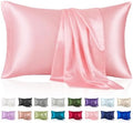 Silk Like Satin Pillowcase Standard Size, 2 Pack, 20x26 Inches by VCUSUELER