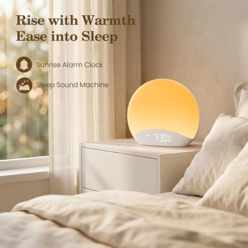 REACHER Sound Machine Sunrise Alarm Clock - Image 3