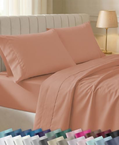 California Design Den 100% Cotton Sateen 3 Pc Twin XL Sheets Set by CaliforniaDesignDen