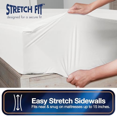 All-in-One Mattress Protector, Zippered Encasement, Water & Stain Resistant - Image 3