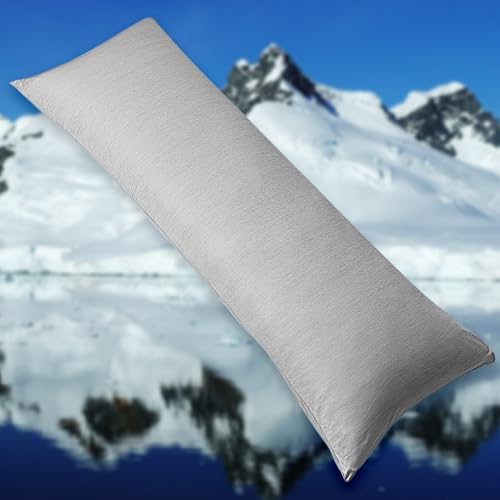 HOMFINE Cooling Pillowcases for Hot Sleepers Body 1 Pack by HOMFINE