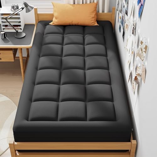 ELEMUSE 3 Inch Twin Dual Layer Memory Foam Mattress Topper - Image 7
