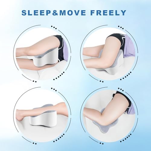 anzhixiu Short Knee Pillow for Side Sleeper Between Legs Aligns Spine - Image 5