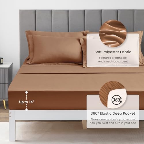 Love's cabin Oversized Queen Comforter Set, 7 Pieces Bed in a Bag, All Season - Image 6