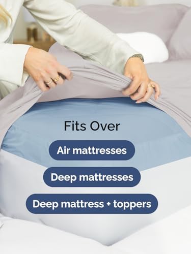 CGK Linens Deep Twin XL Fitted Sheet - Image 6