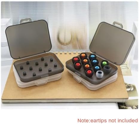 A2 Portable Headphone eartips case Silicone IEM Eartip Cap Storage Box - Image 4