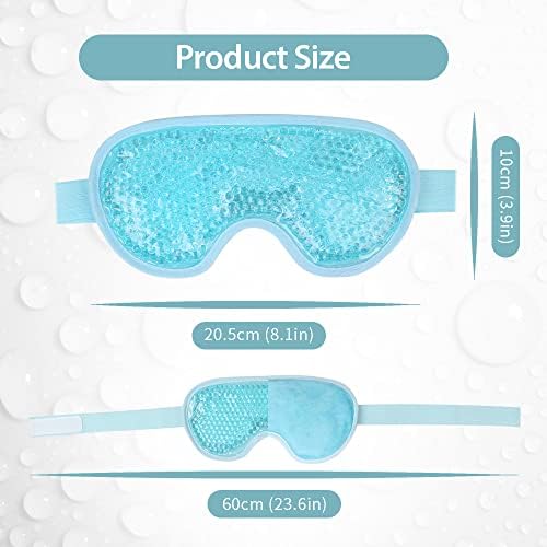 NEWGO Cooling Eye Mask for After Surgery, Face Ice Pack, 2 Pack - Image 5