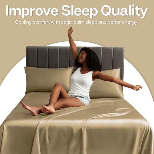MR&HM Satin Pillowcase 2 Pack, Standard Size 20"x26" - Image 4