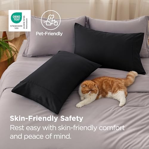 Bedsure King Size Pillow Cases Set of 2 - Image 4
