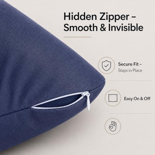 New Evolive Soft Brushed Premium Microfiber Body Pillow Cover 21"x54" Pack of 2 - Image 6
