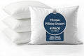 Decorative Pillow Inserts 12x20 4-Pack by LaneLinen