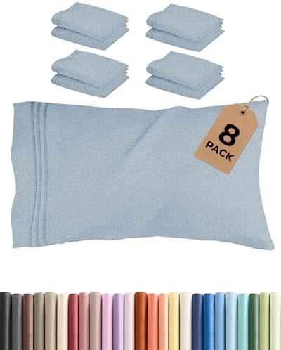 Queen Pillow Cases Set of 8 by CGKUnlimited