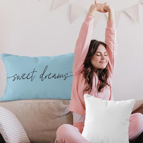 Sweet Dreams Pillow Cover 12x20, Decorative Throw Pillow Covers - Image 5