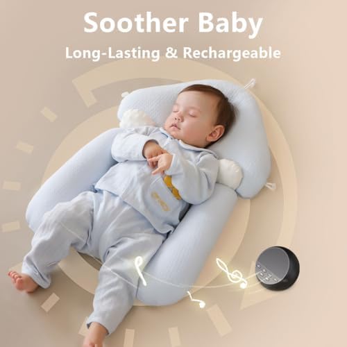 Portable Sound Machine White Noise Machine Nonstop 30 Soothing Sounds - Image 3