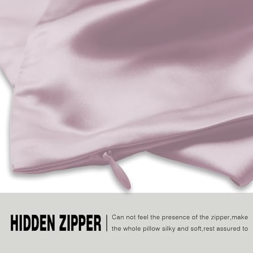 Silk Pillow Cases 2 Pack Soft Breathable and Sliky King Size Pillow Cases Set - Image 4