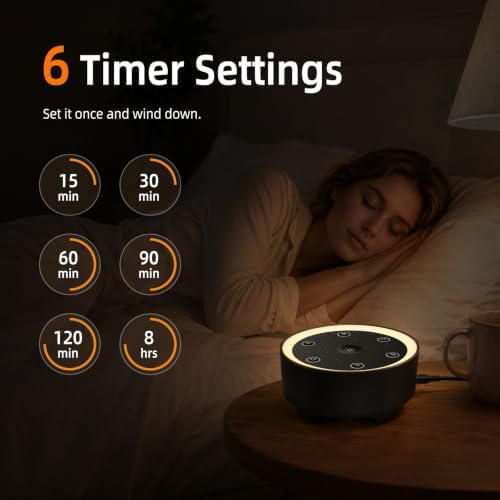 Kipcush White Noise Machine for Sleeping, Baby & Adults, High-Fidelity - Image 5