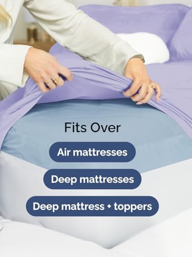 CGK Linens Extra Deep Twin Fitted Sheet - Image 6