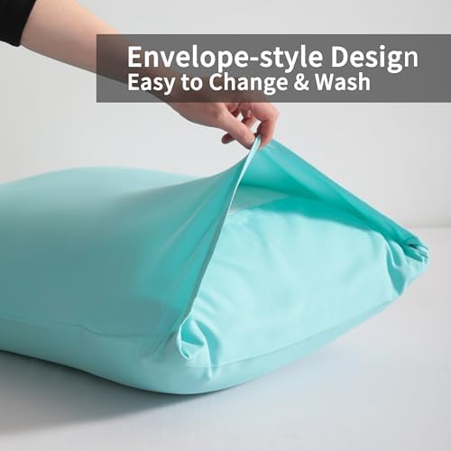 King Pillow Cases, 2 Pack, 20x40 in, Microfiber - Image 4