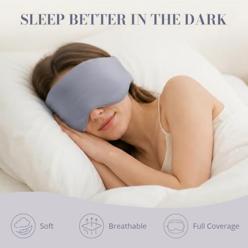 Sleep Mask for Women Men, Reversible Eye Mask Sleeping - Image 2