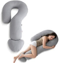 Meiz Question Mark Body Pillow for Adults & Couples by Meiz