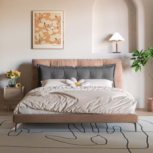 Daneey Large Headboard Pillow Full Pillow Headboard Soft Daybed Pillows Bolster - Image 3