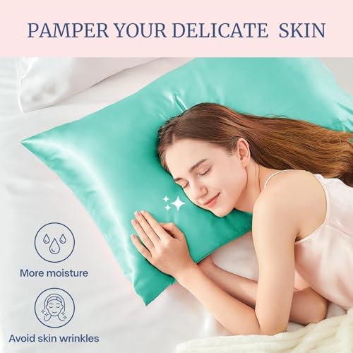BEDELITE Satin Pillowcases, King Size 20x40 Inch - Image 3