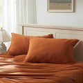 H HOUSEHOLD 100% Jersey Knit Cotton King Size Pillowcases Set of 2, Super Soft by HHOUSEHOLD