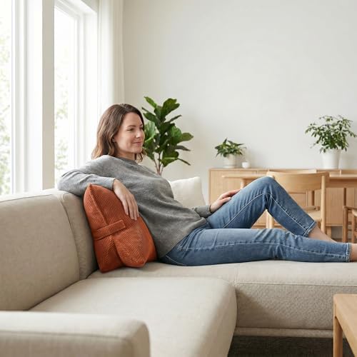 Pat. Pend. Corduroy Back Support Pillow - Image 5