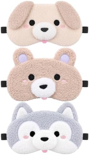 ElevateTech 3 Pcs Sleep Mask for Kids Sleeping Eye Cover Blindfold Cover by Unknown