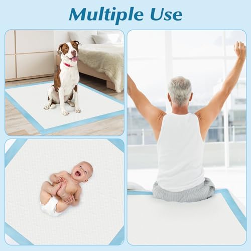 50 Count 36” x 36” Super Absorbency Disposable Underpads - Image 6