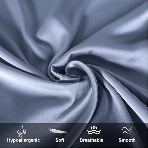 Mulberry Silk Pillowcase for Hair and Skin, Cooling Silk Pillow Case - Image 6