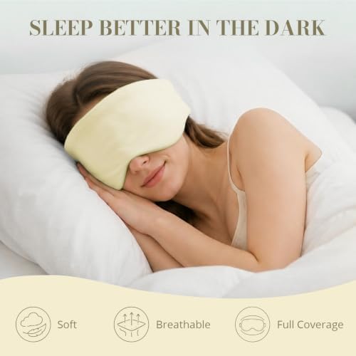 Sleep Mask for Women Men, Reversible Eye Mask Sleeping - Image 2