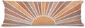Retro Boho Sun Sunshine 20x54 Body Pillow Cover Case, Mid Century Modern Boho by Unknown