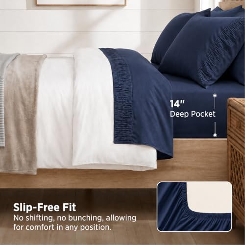 Bedsure Twin XL Sheets Dorm Bedding - Image 4