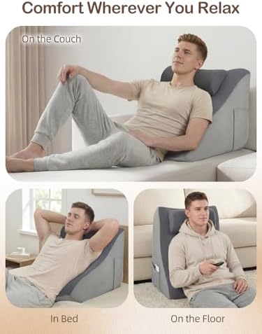 Vekkia 23.5” Back Rest Pillow, Dual-Layer Foam - Image 5