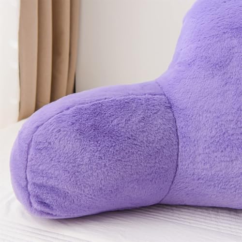 A Nice Night Lightpurple Reading Pillow, 18.5" Bed Wedge Pillows - Image 5