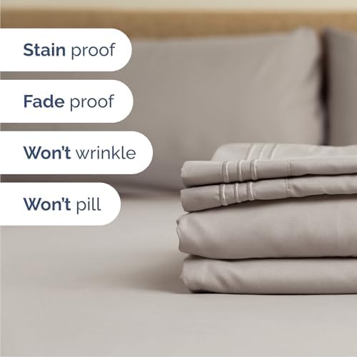 Queen Size 4 Piece Sheet Set - Image 5