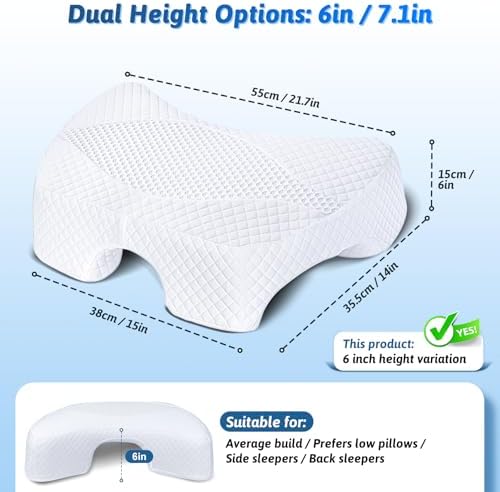 Side Sleeper Pillow with Arm Hole - Image 2