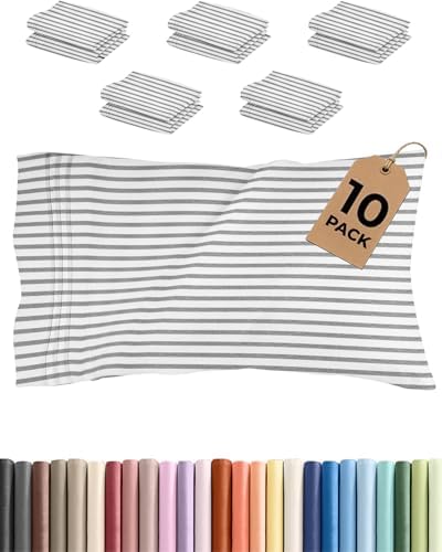 Standard Pillow Cases Set of 10 by CGKUnlimited