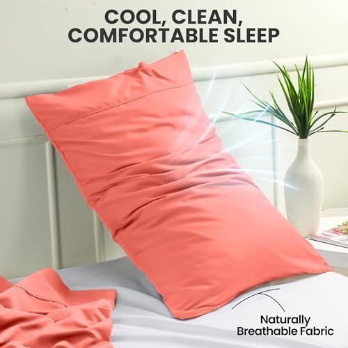 Pillow Cases King Size Set of 2, Ultra Soft Comfy Pillow Covers - Image 5