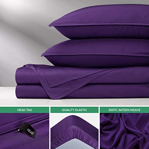 Pure Bamboo Queen Sheets, Genuine 100% Organic Viscose Derived from Bamboo Bed - Image 6