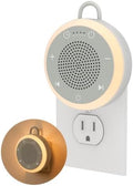 Babelio Pluggy White Noise Machine, Wall Plug-in & Rechargeable, 20 Sounds by BABELIO