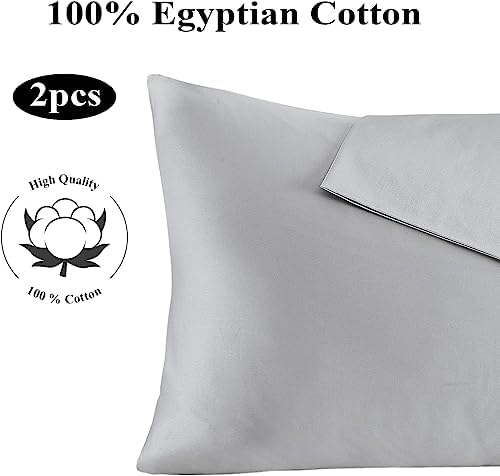 100% Egyptian Cotton King Size Pillow Protectors - Image 7
